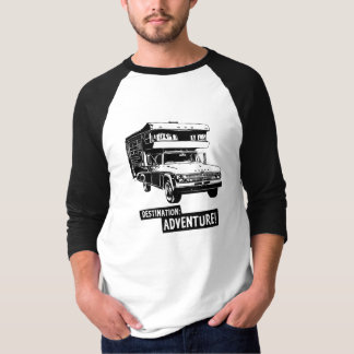 Bestemming: avontuur! Truck Camper T-shirt