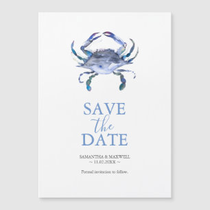 Bestemming Bruiloft Bewaar de datum Magneten