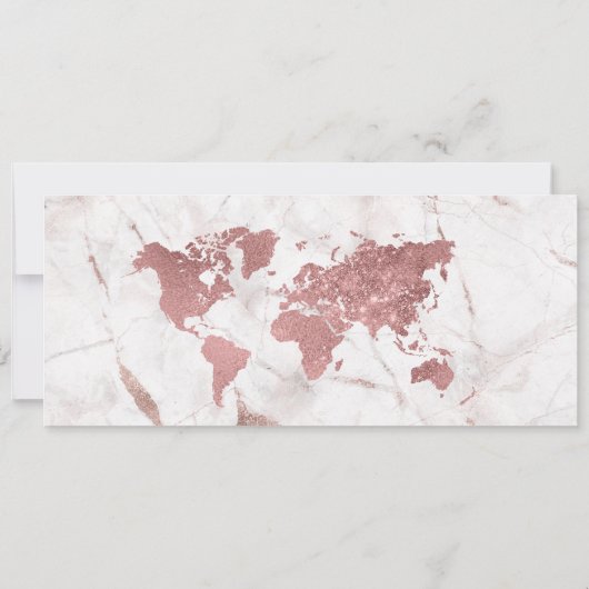 Bestemming Bruiloft Boarding Pass Ticket QR Code Kaart (Achterkant)