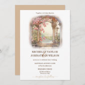 Bestemming Bruiloft Italië Toscane Florence Kaart (Voorkant / Achterkant)