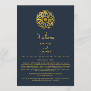 Bestemming Bruiloft Paspoort Kompas Route Programma