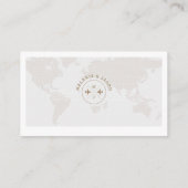 Bestemming Bruiloft Reizen Thema QR Code RSVP Informatiekaartje (Achterkant)