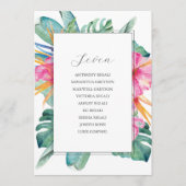 Bestemming Bruiloft Zitkaarten Sjabloon Kaart (Voorkant)