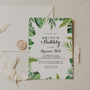 Bestemming Brunch en Bubbly Vrijgezellenfeest Kaart