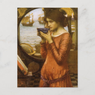 Bestemming door John William Waterhouse Briefkaart