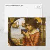 Bestemming door John William Waterhouse Briefkaart (Voorkant / Achterkant)