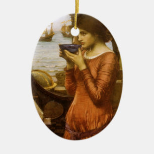 Bestemming door John William Waterhouse Keramisch Ornament