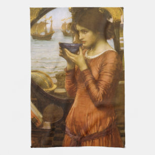 Bestemming door John William Waterhouse Theedoek