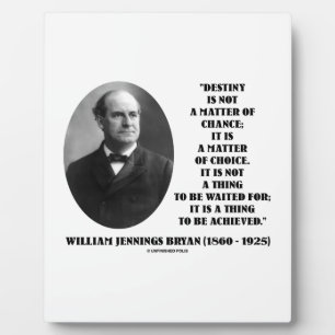 bestemming een kwestie van keus bereikte Bryan cit Fotoplaat