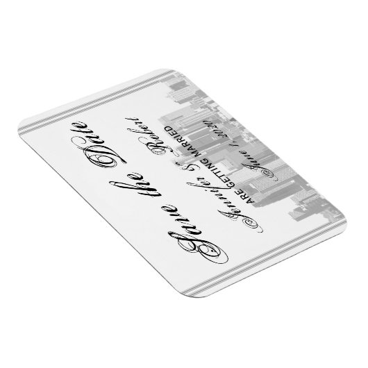 Bestemming Houston De datum opslaan Magneet (Rechterzijde)