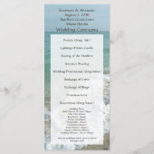 Bestemming Huwelijk Programma, Strand Thema Programma (Achterkant)