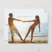 Bestemming IBIZA slaat de datum op Save The Date (Achterkant)