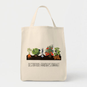 Bestemming: Landbouwmarkt Tote Bag