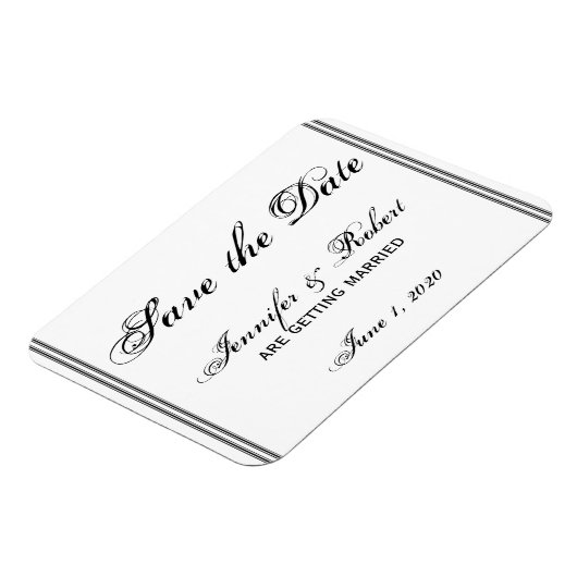 Bestemming New Orleans Bewaar de datum Magneet (Linkerzijde)