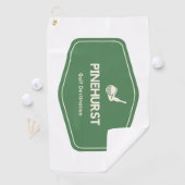 Bestemming Pinehurst North Carolina Golf Golfhanddoek (Insitu)