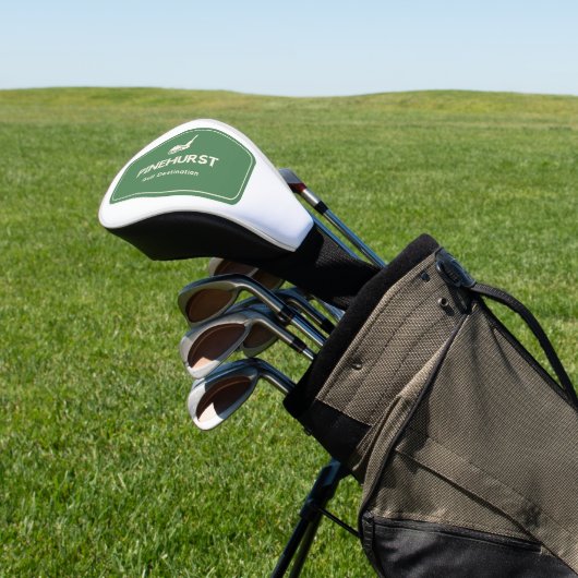 Bestemming Pinehurst North Carolina Golf Golfheadcover (Insitu)