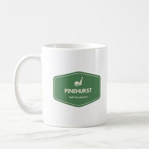 Bestemming Pinehurst North Carolina Golf Koffiemok