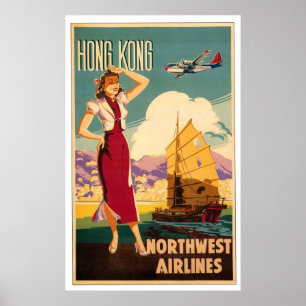 Bestemming: Poster Hongkong