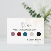 Bestemming Reizen Thema Bruiloft Details Kaart (Staand voorkant)