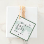 Bestemming Reizen Thema Bruiloft welkom Guess bag Bedankjes Labels (In situ)