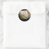bestemming ronde sticker (Tas)