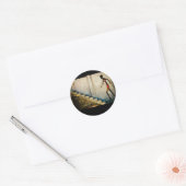 bestemming ronde sticker (Envelop)
