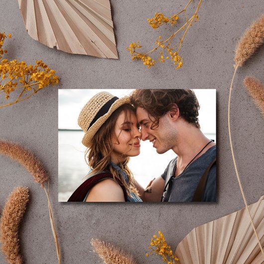 Bestemming Strand Huwelijksfoto Save The Date