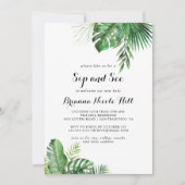 Bestemming Tropisch groen Snip en zie Kaart (Voorkant)