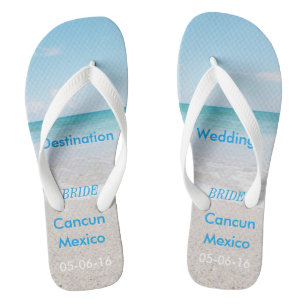 Bestemming Trouwstrand Sandalen Teenslippers