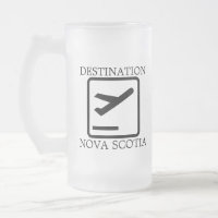 bestemming van de mok Nova Scotia-bier aan de oost