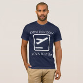 bestemming van het shirt Nova Scotia aan de oostku (Voorkant volledig)