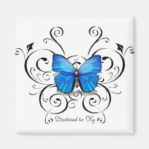 Bestemming voor Fly II Magnet Butterfly Collectie Magneet