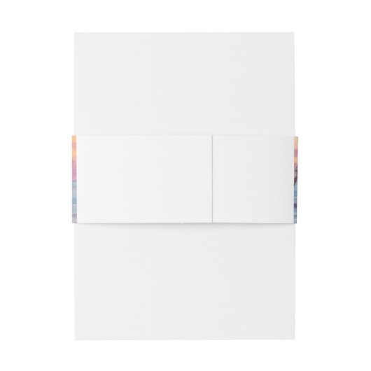 Bestemming Zonsondergang Strand Bruiloft Uitnodigingen Wikkel (Achterkant Voorbeeld)