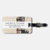 Bestemmingen |  brieven van Big Ben Bagagelabel (Achterkant horizontaal)