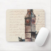 Bestemmingen |  brieven van Big Ben Muismat (Met muis)