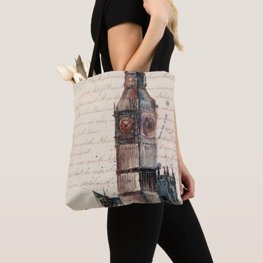 Bestemmingen |  brieven van Big Ben Tote Bag (Dichtbij)