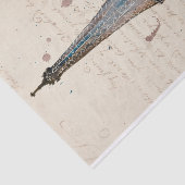 Bestemmingen | Brieven van de Eiffeltoren Tissuepapier (Detail)