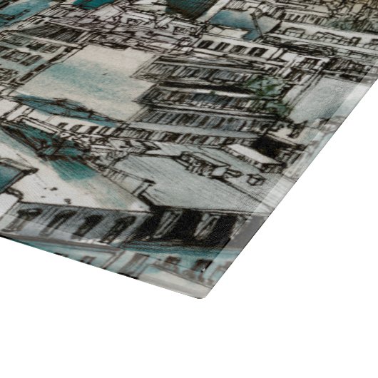 Bestemmingen |  Eiffeltoren in het Uitzicht van Pa Snijplank (Hoek)