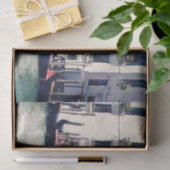 Bestemmingen | Foto van Venetië-waterfront Tissuepapier (Geschenk)