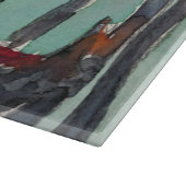 Bestemmingen | Twee Gondolas in Venice Sketch Snijplank (Hoek)