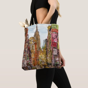 Bestemmingen   Uitzicht New York City of Little It Tote Bag