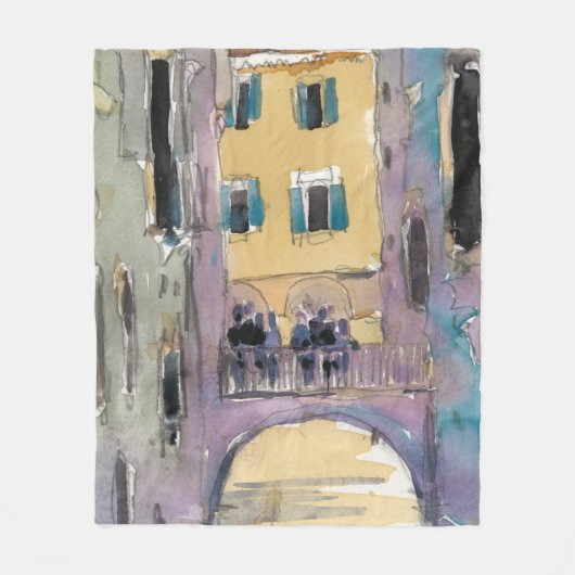 Bestemmingen | Uitzicht van de Brug van het Veneti Fleece Deken (Voorkant)