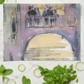 Bestemmingen | Uitzicht van de Brug van het Veneti Theedoek (Gevouwen)