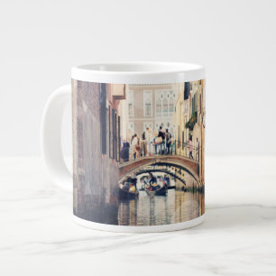 Bestemmingen Venetiaanse Gondels Foto Grote Koffiekop