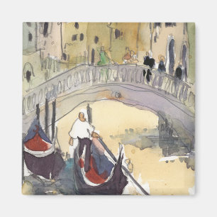 Bestemmingen Venice Plein Air Gondola Ride Magneet