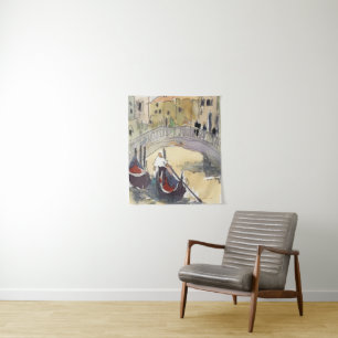 Bestemmingen Venice Plein Air Gondola Ride Wandkleed