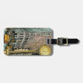 Bestemmingen |  vijfde toegangsklok bagagelabel (Voorkant horizontaal)