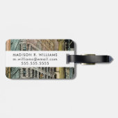 Bestemmingen |  vijfde toegangsklok bagagelabel (Achterkant horizontaal)