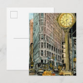 Bestemmingen |  vijfde toegangsklok briefkaart (Voorkant / Achterkant)