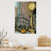 Bestemmingen | vijfde toegangsklok poster (Keuken)